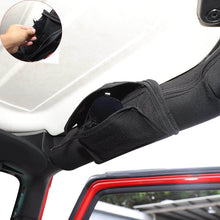 For Jeep Wrangler CJ YJ TJ JK JKU JL JLU & Gladiator JT Roll Bar Sunglasses Holder Storage Bag RT-TCZ