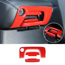 For 2018-2023 Jeep Wrangler JL JLU Interior Trim Full Set Available Separately Red RT-TCZ