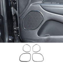 For 2011-2020 Jeep Grand Cherokee 4PCS Car Interior Door Speaker Cover Trim (Chrome) RT-TCZ