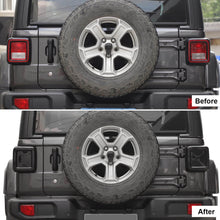 For 2018-2022 Jeep Wrangler JL JLU Tail Light Cover Halogen Lamp Guard Trim Frame Bezels RT-TCZ