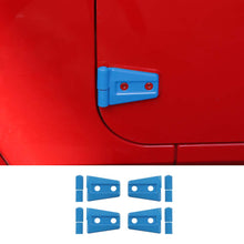 For 2007-2018 Jeep Wrangler JK JKU Door Hinge Covers Protector Trim Kit,4pcs RT-TCZ