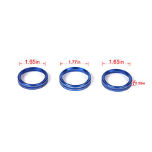 For 2018+ Jeep Wrangler JL JLU & Gladiator JT Air Conditioner Switch Knob Cover Trim Style A RT-TCZ