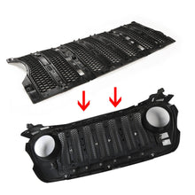 For 2018-2023 Jeep Wrangler JL JLU& Gladiator JT Front Grille Insert Mesh Cover Black RT-TCZ
