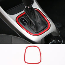 For 2017+  Jeep Compass Interior Gear Shift Box Frame Trim Cover Red RT-TCZ