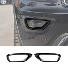 For 2018+ Jeep Grand Cherokee 2x Front Fog Light Lamp Decor Cover Trim RT-TCZ