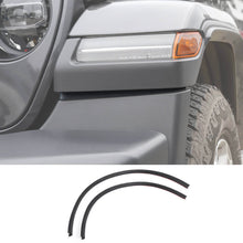 For 2018+ Jeep Wrangler JL/Gladiator JT Rubber Strips Wheel Eyebrow Mudguard RT-TCZ