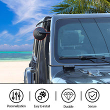 For 2018-2023 Jeep Wrangler JL & Gladiator JT A-Pillar Grab Handle Rear View Mirrors RT-TCZ