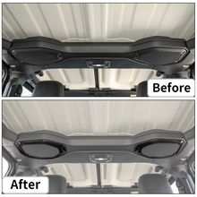 For 2018-2023 Jeep Wrangler JL JLU & Gladiator JT Top Roof Speaker Ring Trim Cover RT-TCZ