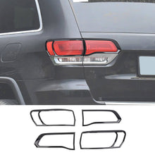 For 2014-2020 Jeep Grand Cherokee 4x Rear Tail Light Lamp Cover Trim Frame RT-TCZ
