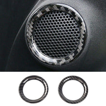 For 2011-2020 Jeep Grand Cherokee A-Pillar Door Audio Speaker Ring Trim, Loudspeaker Decorations Circle Trims RT-TCZ