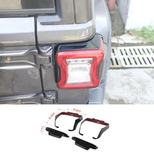 For 2018+ Jeep Wrangler JL JLU Car Rear Tail Light Lamp Decor Cover Trim RT-TCZ
