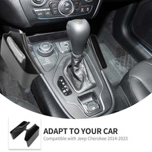 For 2014+ Jeep Cherokee Gear Shift Both Side Storage Box & Tray Organizer RT-TCZ