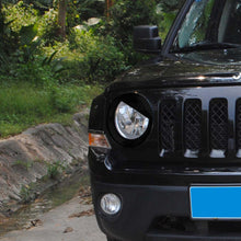 For 2011-2016 Jeep Patriot Headlight Trim Cover ABS Angry Birds Style Front Lamp Bezels RT-TCZ