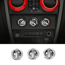For 2007-2010 Jeep Wrangler JK JKU Air Conditioning Switch Knob Cover Trim RT-TCZ