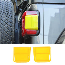For 2018+ Jeep Wrangler JL JLU Car Taillight Rear Lamp Panel Trim Decor Cover RT-TCZ