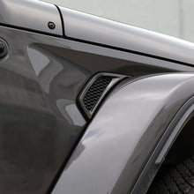 For 2018+ Jeep Wrangler JL  & Gladiator JT  Side Wheel Eyebrow Air Vent Outlet Cover Trim RT-TCZ