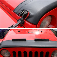 For 2007-2017 Jeep Wrangler JK JKU Front Hood Cover Engine End Bra Protector RT-TCZ
