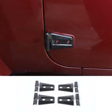 For 2007-2018 Jeep Wrangler JK JKU Door Hinge Covers Protector Trim Kit,4pcs RT-TCZ