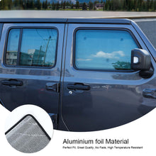 For 2018+ Jeep Wrangler JL 2 Door 6pcs Window Sun Shade Heat Visor Shield Cover RT-TCZ