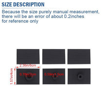 For 2018+ Jeep Wrangler JL 3PCS Tailgate Plug Set Spare Tire Carrier Delete Rubber US Flag RT-TCZ