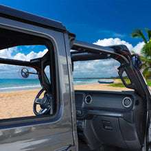 For 2018-2023 Jeep Wrangler JL & Gladiator JT A-Pillar Grab Handle Rear View Mirrors RT-TCZ