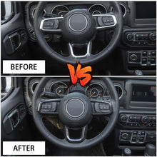 For 2018+ Jeep Wrangler JL & Jeep Gladiator JT Steering Wheel Trim Cover RT-TCZ