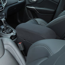 For 2014+ Jeep Cherokee Car Center Console Armrest Box Cover Pad Black RT-TCZ