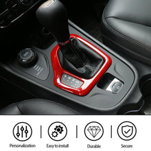 For 2014-2018 Jeep Cherokee Center Console Gear Shift Frame Trim RT-TCZ
