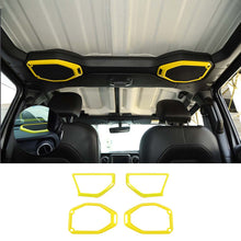 For 2018-2023 Jeep Wrangler JL JLU & Gladiator JT Roof Speaker & A-Pillar Speaker Cover Trim RT-TCZ