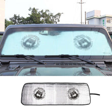 For 2018+ Jeep Wrangler JL & Gladiator JT Windshield Sunshade Cover Sun Visor Cover RT-TCZ