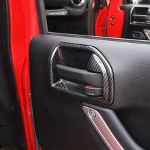 For 2011-2017 Jeep Wrangler JK 2-Door Inner Door Handle Bowl Trim Cover RT-TCZ