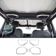 For 2018-2023 Jeep Wrangler JL JLU & Gladiator JT Roof Speaker & A-Pillar Speaker Cover Trim RT-TCZ