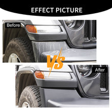 For 2018+ Jeep Wrangler JL/Gladiator JT Rubber Strips Wheel Eyebrow Mudguard RT-TCZ