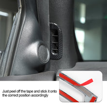 For 2011-2020 Jeep Grand Cherokee 2pcs Front A-Pillar Air Vent Frame Trim Cover RT-TCZ