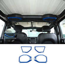 For 2018-2023 Jeep Wrangler JL JLU & Gladiator JT Roof Speaker & A-Pillar Speaker Cover Trim RT-TCZ