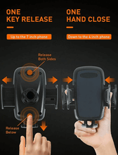 For 2018-2023 Jeep Wrangler JL & Gladiator JT Cell Phone Mount Holder Black RT-TCZ