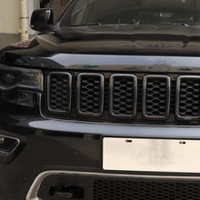For 2017-2020 Jeep Grand Cherokee Front Grill Inserts Trim Grille Ring Cover Kit RT-TCZ