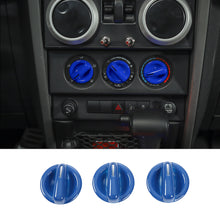For 2007-2010 Jeep Wrangler JK JKU Air Conditioning Switch Knob Cover Trim RT-TCZ