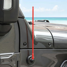 For 2007-2023 Jeep Wrangler JK JKU & Wrangler JL JLU JT 13 Inch Reflex Antenna Replacement Designed Optimized FM/AM RT-TCZ