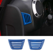 For 2011-2017 Jeep Wrangler JK Console L&R Side Air Outlet Vent Trim ABS RT-TCZ