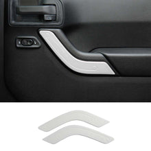 For 2011-2017 Jeep Wrangler JK 2Doors Interior Door Handle Cover Trim RT-TCZ