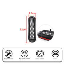 For 2007-2017 Jeep Wrangler JK JKU Clip-in Front Grille Mesh Inserts Trim RT-TCZ
