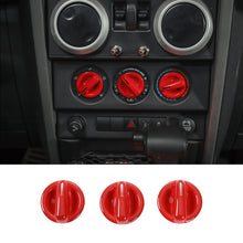 For 2007-2010 Jeep Wrangler JK JKU Air Conditioning Switch Knob Cover Trim RT-TCZ