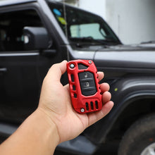 For 2018+ Jeep Wrangler JL JLU, Gladiator JT Aluminum Key Fob Cover Case RT-TCZ
