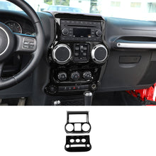 For 2011-2017 Jeep Wrangler JK Dashboard & Air Conditioning Switch Panel Frame Cover Trims RT-TCZ