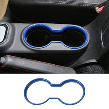 For 2010-2018 Jeep Wrangler JK JKU Front Water Cup Holder Trim Cover ABS Interior Decor RT-TCZ