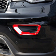 For 2018+ Jeep Grand Cherokee 2x Front Fog Light Lamp Decor Cover Trim RT-TCZ