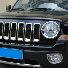 For 2011-2016 Jeep Patriot Front Grille Inserts Ring Trim Cover 7pcs/set RT-TCZ