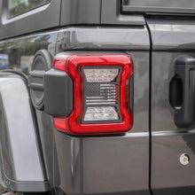 For 2018+ Jeep Wrangler JL JLU Rear Taillights Lamp Guard Cover Trim Black 2Pcs RT-TCZ