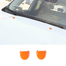 For 2016+ Jeep Renegade Front Wiper Water Wash Nozzle Spray Cover Trim RT-TCZ